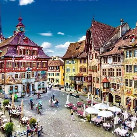 Schoene Einliegerwohnung 200M Vom Wasser Entfernt Stein Am Rhein Exterior photo